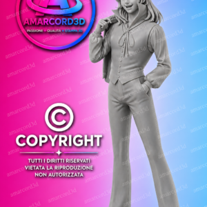 Terence Fan Art Figure 18 cm – Resina Grezza Non Dipinta – Assemblata – Candy Candy Inspired NO COLOR