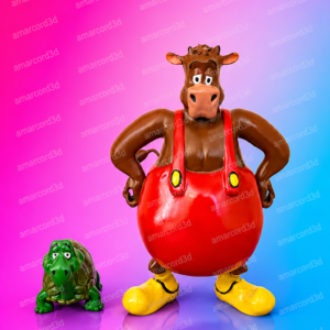 Fantazoo figura resina 12cm dipinto a mano - Amarcord3D