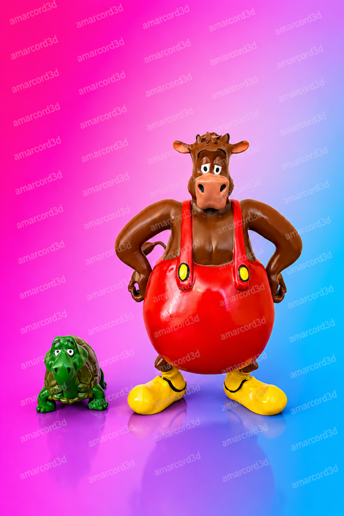 Fantazoo figura resina 12cm dipinto a mano - Amarcord3D