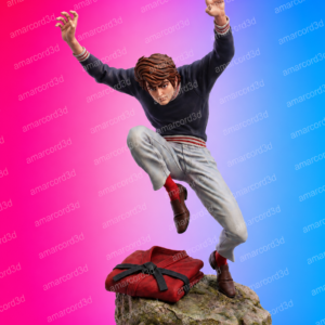 Judo Boy Sanshiro figura resina 21cm dipinto a mano - Amarcord3D