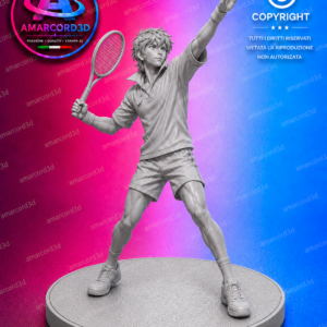 Jenny la Tennista Jeremy18 cm Grezza Non Dipinta – NO PRINT– Inspired NO COLOR - RESIN 3D