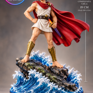 Toriton Diorama heros sullo scoglio 19 cm circa Resin Fan Art Action Figure DIPINTO A MANO
